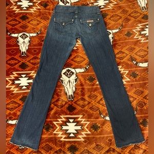 HUDSON signature bootcut blue jeans size 26